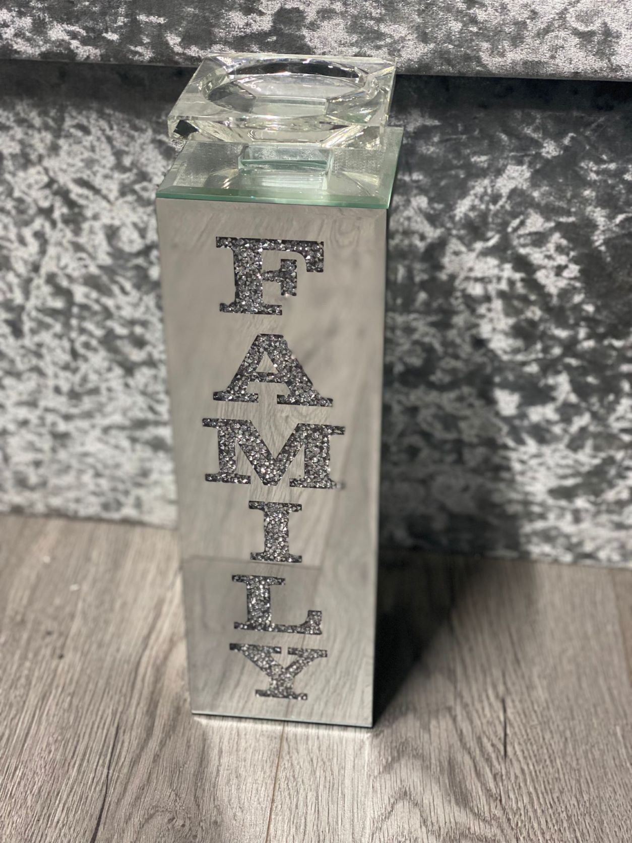 Candle Holder Home Decor Crushed Diamond Birmingham UK