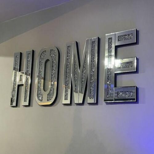 HOME Sign Silver