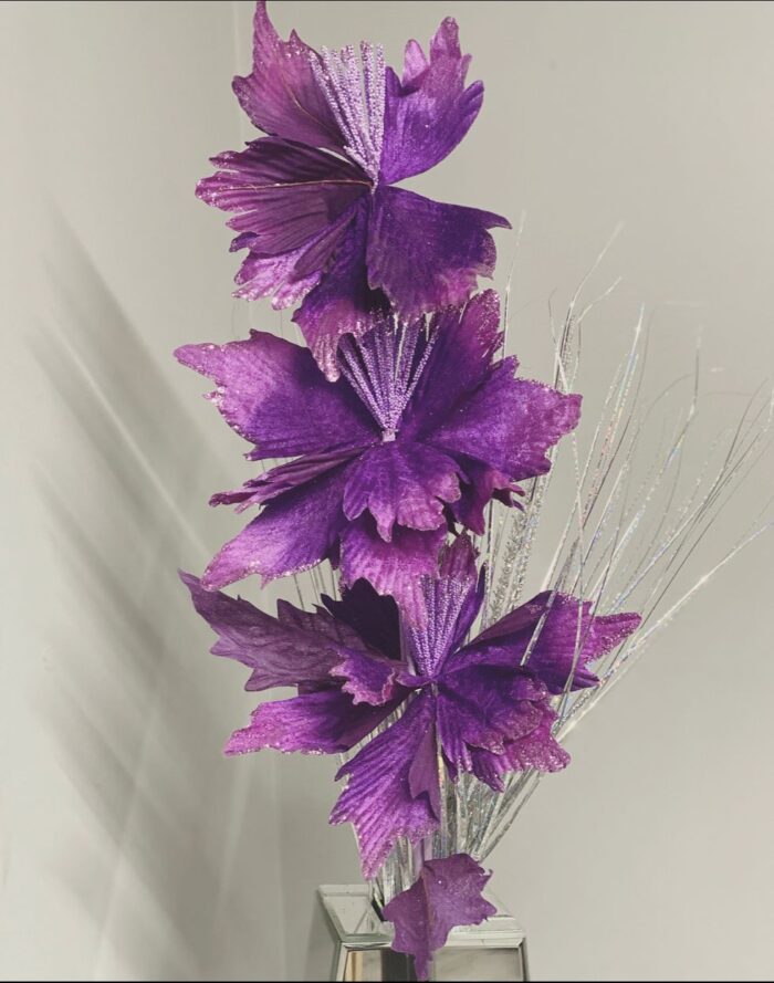Purple Artificial Flower