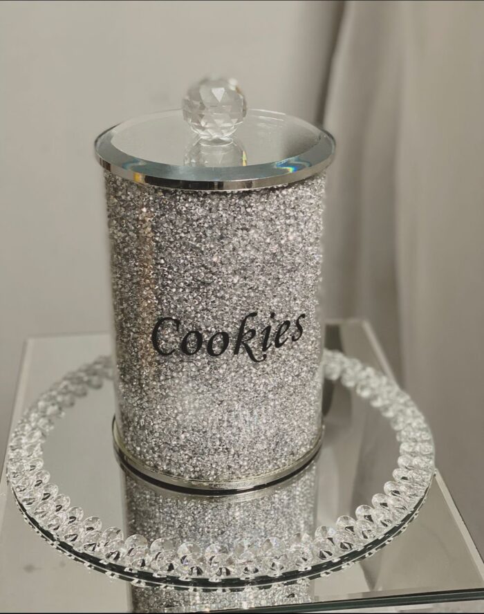 Crushed Diamond Cookie Jar