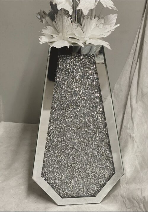 Crushed Diamond Crystal Vase 70x40